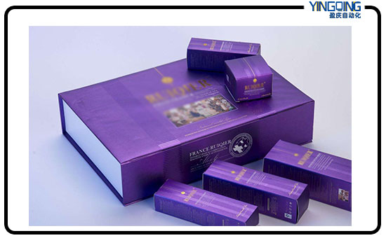 化妝品盒貼標(biāo)機(jī)